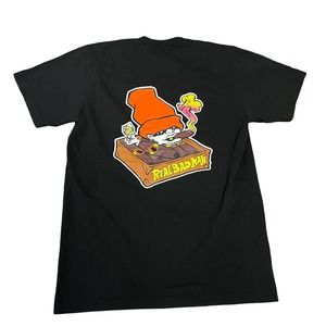 Real Bad Man Cigar Smoking Black Promo Rap Tee Mens Medium